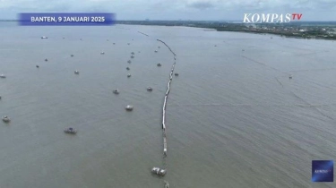 Tanggul Laut di Tangerang Diklaim Dibangun Swadaya Masyarakat untuk Pecah Ombak dan Mitigasi Tsunami