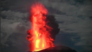 Aktivitas Vulkanik Gunungapi Ibu, Gunung Lewotobi Laki-Laki dan Gunung Merapi Masih Siaga Darurat