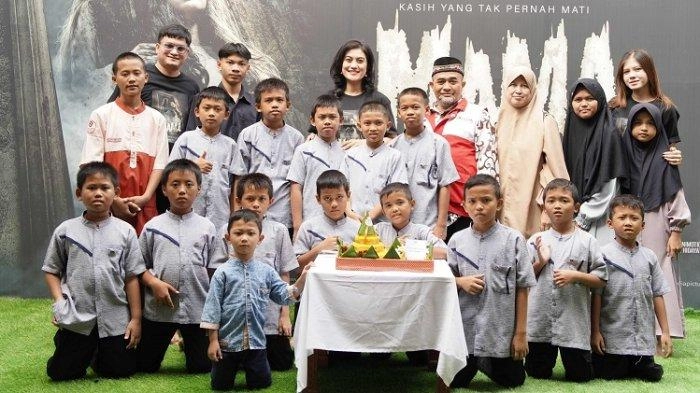Haru Biru Peluncuran Poster dan Trailer Film Horor 'Mama', Sang Sutradara Ingin Suasana Berbeda