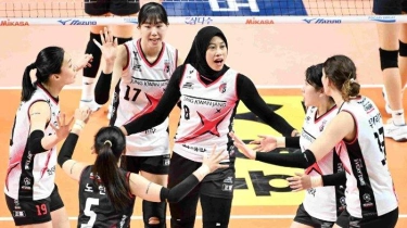 Hasil Liga Voli Korea: 44 Poin Megawati Kuncinya, Red Sparks Hampir Kena Comeback IBK Altos