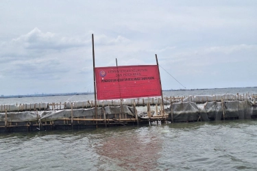 Asal Usul Munculnya Pagar Laut di Bekasi