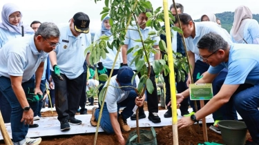 Utamakan Aspek Lingkungan, Pertamina Dukung Penanaman Pohon di Hulu Sungai Ciliwung