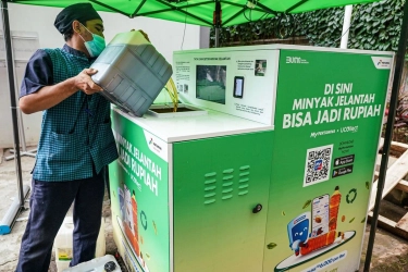 Cara Tukar Minyak Jelantah Jadi Saldo e-Wallet, Dapat Rp 6.000 per Liter