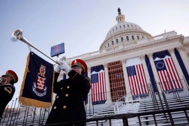 Rotunda Gedung Capitol di AS, Tempat Pelantikan Donald Trump