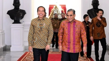 Cek Fakta: Jokowi Bertemu Sekjen Gerindra Bahas Lamaran Jadi Anggota