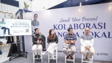 Hadirkan Kolaborasi Bangga Lokal, Sandiaga Uno Bicara Upaya Tingkatkan Ekonomi Kreatif Tanah Air