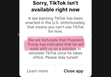 Aplikasi Tiktok Resmi Dilarang di Amerika Serikat, Peringatan Sementara atau Ada Peluang Dilegalkan Kembali?