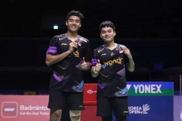 Juara Bertahan Indonesia Masters 2023 dan 2024 Leo Rolly Carnando/Daniel Marthin Siap Hadapi Tantangan Baru di Indonesia Masters 2025