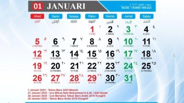 Libur Januari 2025: Long Weekend Sudah Dekat, Catat Jadwalnya