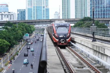 Libur Isra Miraj dan Imlek, LRT Jabodebek Diskon Tarif Jadi Maksimal Rp 10.000