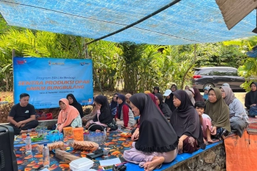 Mengintip Rumah Sentra Produksi Opak di Bungbulang Garut