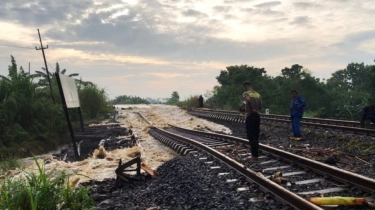 Jalur Kereta Api via Grobogan Lumpuh Akibat Banjir, Ini Daftar KA Terdampak