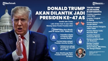 Donald Trump Dilantik Sebagai Presiden AS ke-47, Bersumpah untuk Zaman Keemasan Amerika Serikat