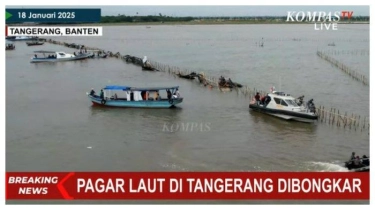 KKP Digugat Atas Polemik Pagar Laut di Tangerang, Nilai Pelaku Bisa Kabur dan Hilangkan Barang Bukti