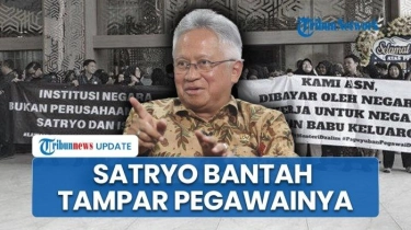 Video Respons Menteri Satryo Didemo Anggotanya, Bantah Tampar Pegawai & Singgung Pihak yang Dimutasi