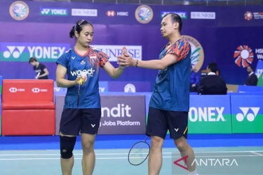 Taklukkan Unggulan Ketiga, Rinov/Lisa ke 16 Besar Indonesia Masters 2025