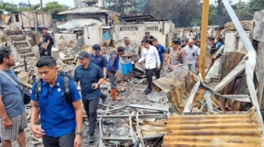 Kebakaran Kemayoran Hanguskan 543 Rumah, Gibran: Mitigasi Bencana Kawasan Padat Mendesak