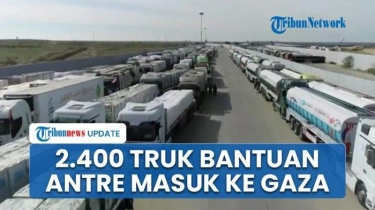 Video Suasana Hari Ke-3 Gencatan Senjata: 2.400 Truk Angkut Bantuan Masuk ke Jalur Gaza