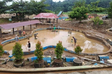 Terdampak Longsor Pekalongan, Wisata Alam Danau Al-Kautsar Tutup Sementara