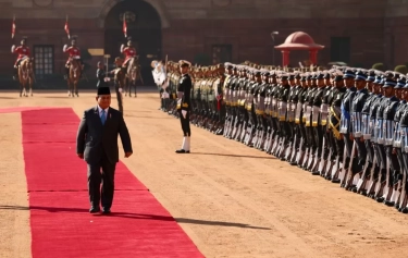 Prabowo Merasa Terhormat Dapat Sambutan Hangat di Istana Kepresidenan India, Haturkan Terima Kasih Dijadikan Chief of Guest Hari Peringatan Republik I