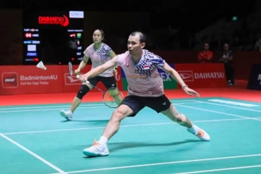 Rinov/Lisa Tersingkir di Semifinal Indonesia Masters 2025, Hiroki/Natsu Melaju ke Final