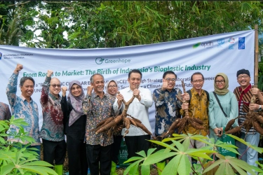 Singkong Cikarawang Disulap Jadi Bioplastik, Produknya Sampai ke Jepang