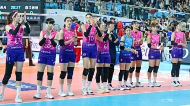 Hasil Klasemen Liga Voli Korea: Pink Spiders Gebuk Hyundai Hillstate, Red Sparks Tatap Runner-up