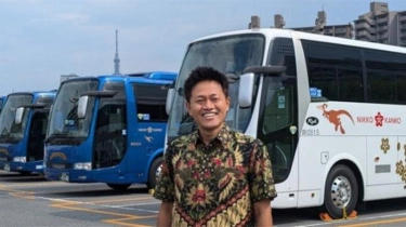 Iyus Jadi Sopir Bus asal Indonesia Pertama di Jepang Berketerampilan Khusus