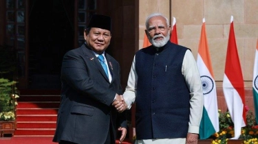 Prabowo Bertemu Narendra Modi: Kami Berdiskusi Sangat Intensif dan Terbuka