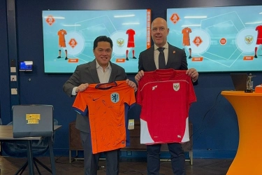 Erick Thohir Bertandang ke KNVB, Mengundang Timnas Belanda ke Jakarta