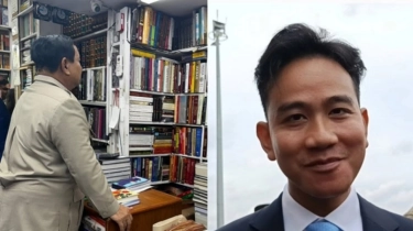 Prabowo Mampir ke Toko Buku Favorit saat di New Delhi, Gibran Rakabuming Kena Sentil