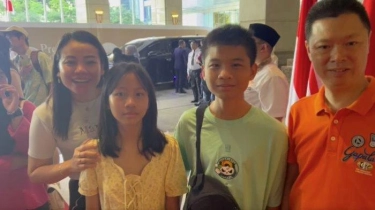 Kebahagiaan Keluarga Azhui Zhan Bertemu Presiden Prabowo di Malaysia, Sang Anak Ngebet Ingin Foto