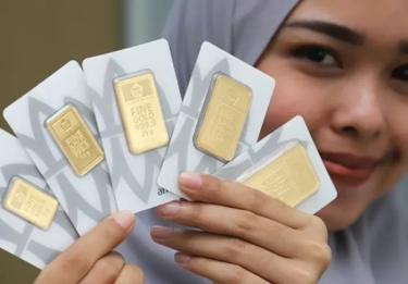 Harga Emas Antam Meroket Tembus Rp 1.620.000 Per Gram