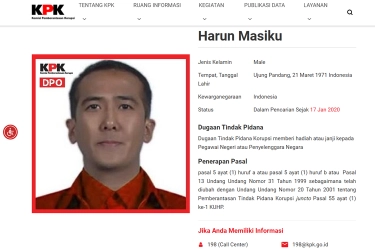 KPK Panggil Dosen hingga Karyawan Swasta untuk Kasus Harun Masiku