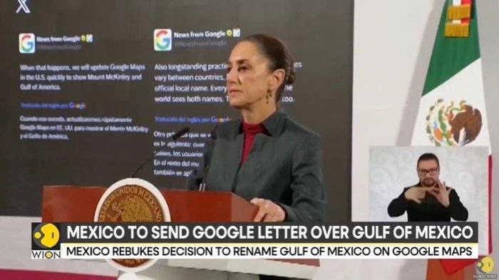 Presiden Meksiko Kirim Surat ke Google, Menentang Perubahan Nama Teluk Meksiko