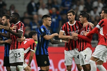 Milan Vs Inter: Rossoneri Kurung Diri 2 Jam di Ruang Ganti