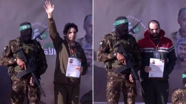 2 Sandera Israel Dibebaskan Hamas Hari Ini, 1 Sandera Segera Menyusul