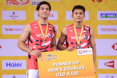 Gagal Juara Thailand Masters 2025, Fikri/Daniel Belum Menyerah Buru Gelar BWF World Tour Perdana