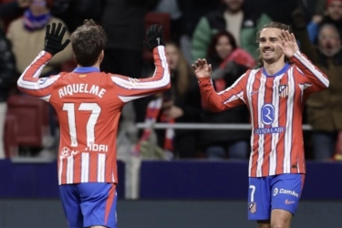 Menang Nyaman 2-0 Lawan Mallorca, Atletico Madrid Tinggal 1 Poin dari Real Madrid