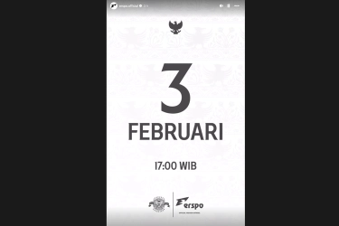 Senin, Jersey Tandang Baru Timnas Indonesia Dirilis