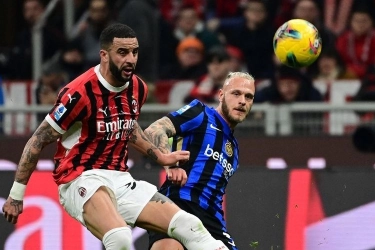 Babak I Milan Vs Inter 1-0: Gol Reijnders Beri Keunggulan Rossoneri