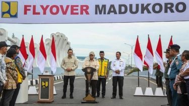 BUMN Semen SIG Pasok Bahan Bangunan Proyek Flyover Madukoro