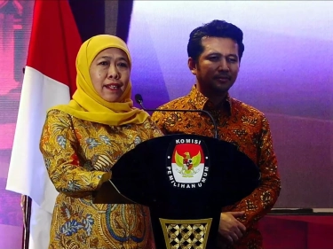 Dapat Ucapan Selamat dari Presiden Prabowo Menang Pilkada Jatim, Khofifah Sampaikan Terima Kasih