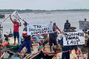 Pagar Laut Bekasi Bikin Kualitas Air untuk PLTGU Muara Tawar Menurun