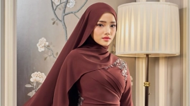 Diam-Diam Jadi Model Brand Fashion Malaysia, Anggunnya Fuji Disebut Cocok Dampingi Aisar Khaled