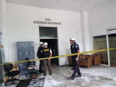 Labfor Bareskrim Selidiki Kebakaran Gedung Humas ATR/BPN di Jakarta Selatan