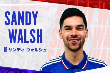 Sandy Walsh Resmi Gabung Yokohama F Marinos