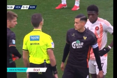 Venezia Vs AS Roma 0-1, Jay Idzes Gemilang dalam Kekalahan