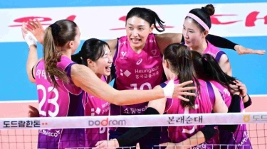 Hasil Klasemen Liga Voli Putri Korea: Tim Idola Megawati Moncer, Pink Spiders Solid di Puncak