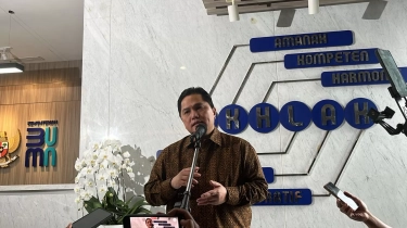 Erick Thohir Ogah Jawab Soal Potensi Langgar UU karena Tunjuk TNI Aktif jadi Dirut Bulog